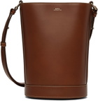 A.P.C. Brown Ambre Bucket Bag