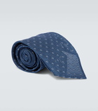 Brioni Printed silk tie