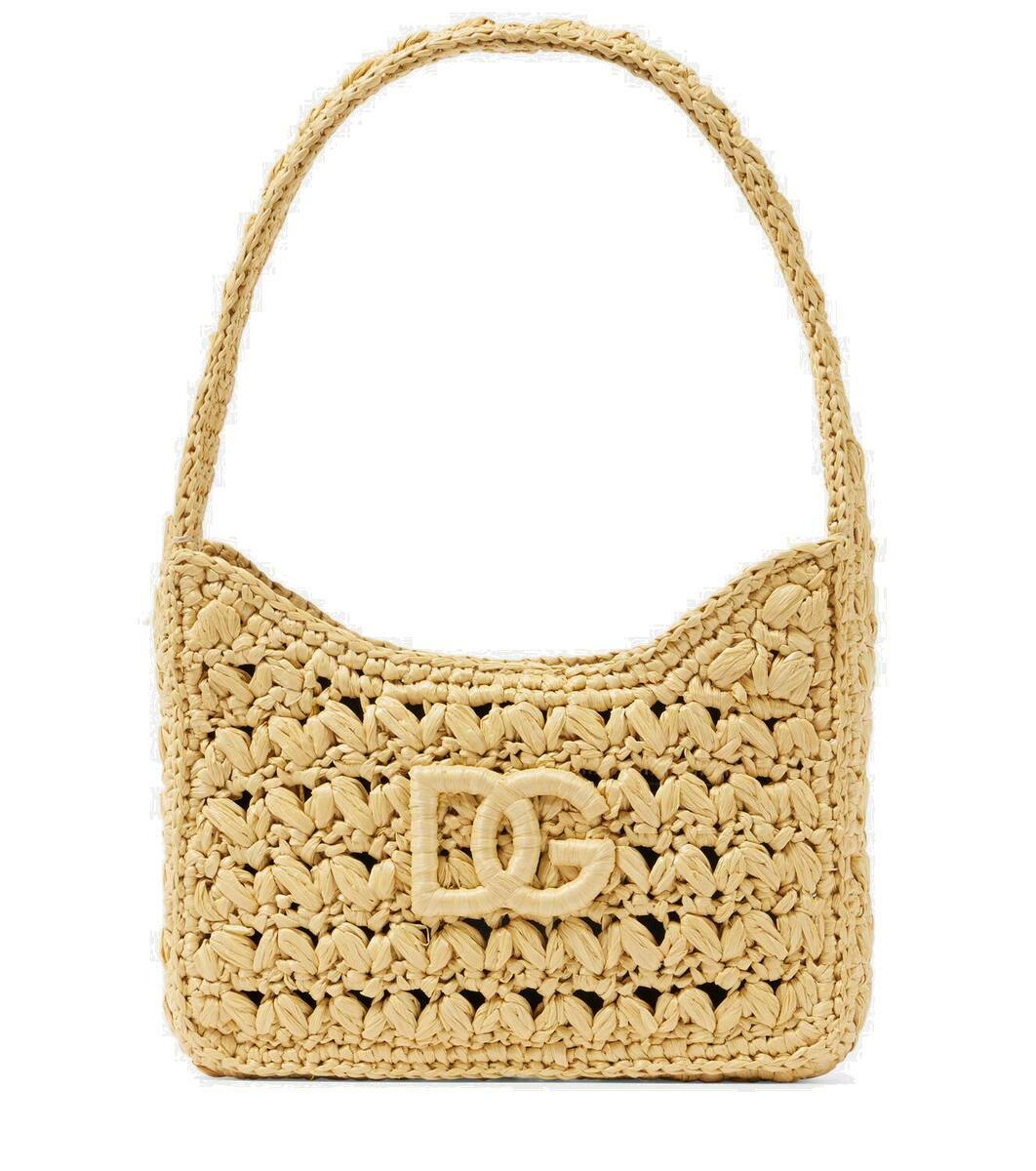 DOLCE & GABBANA - Logo Small Leather Tote Bag Dolce & Gabbana