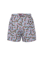 MC2 Saint Barth Man Lightweight Fabric Swim-shorts Lighting Micro Fantasy With Crabs Print