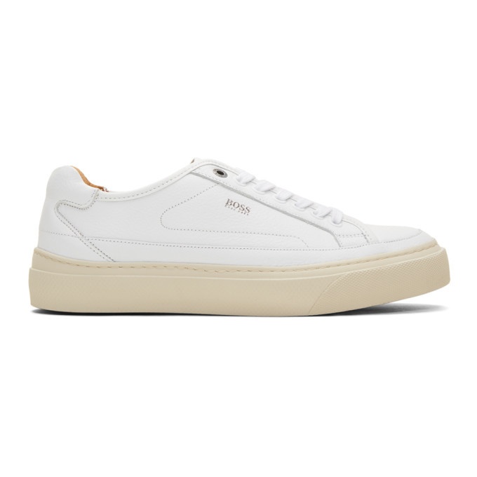 Photo: Boss White Eclipse Tennis Sneakers