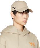 Y-3 Beige CH1 Cap