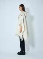 Moncler Belted Fringe Cape