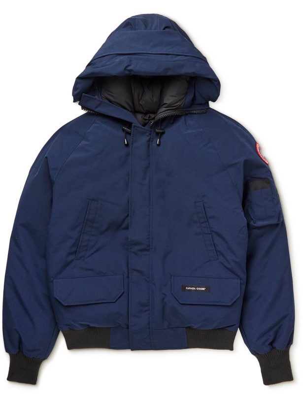 Photo: Canada Goose - Chilliwack Arctic Tech Hooded Down Jacket - Blue