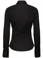 BETTTER Cascade Cotton Blend Poplin Fitted Shirt