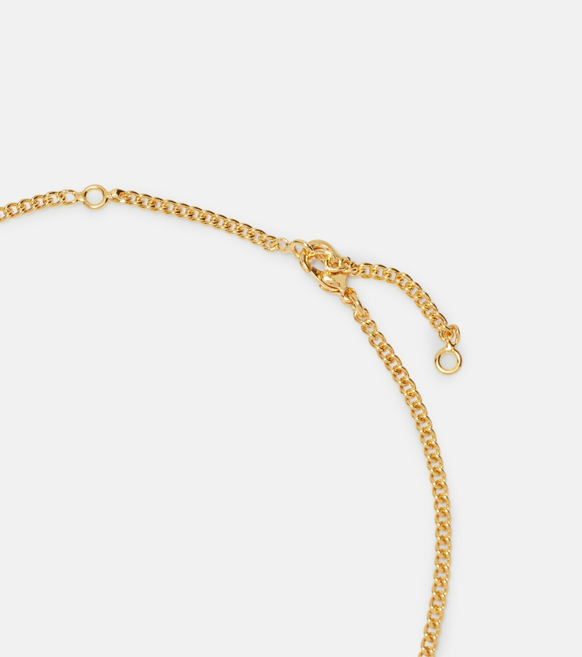Khaite Lotus 18kt gold-plated pendant necklace