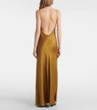 Blazé Milano Novalis Manipur satin slip dress