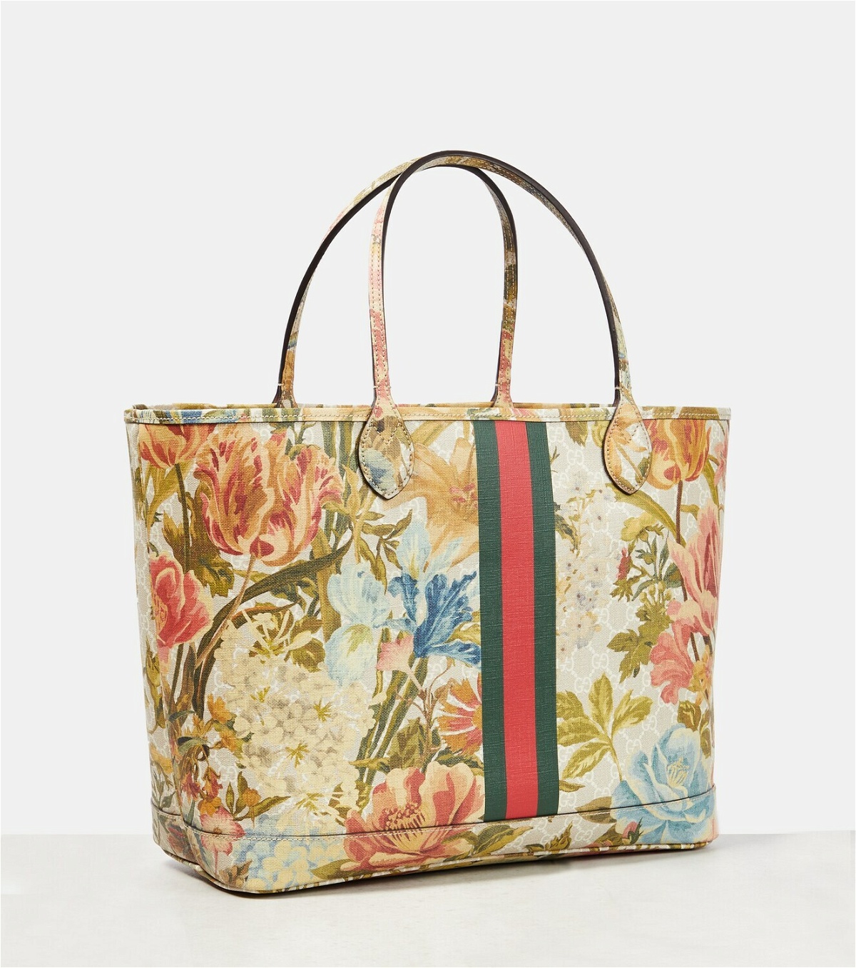 Gucci Ophidia Medium GG Flora Tote Bag