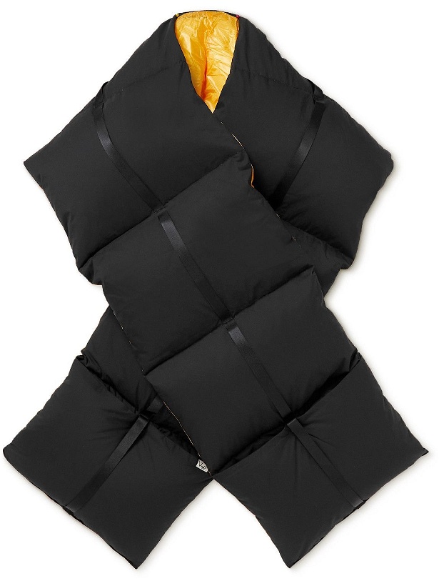 Photo: Comfy Outdoor Garment - Quilted Shell Down Scarf