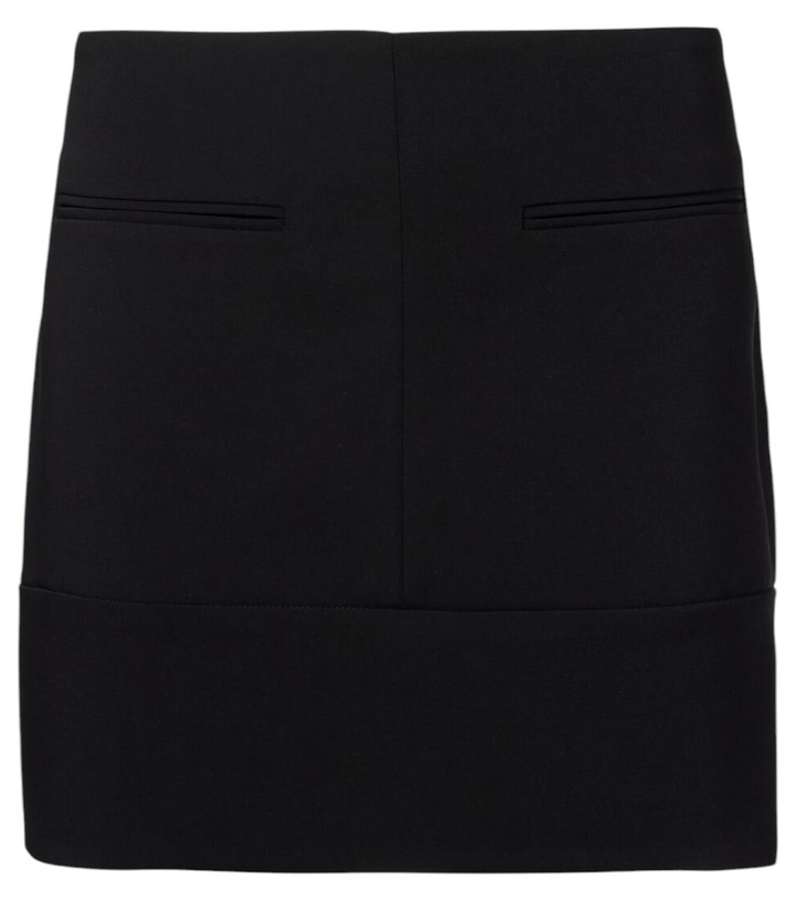 Photo: Courrèges Belted crêpe miniskirt