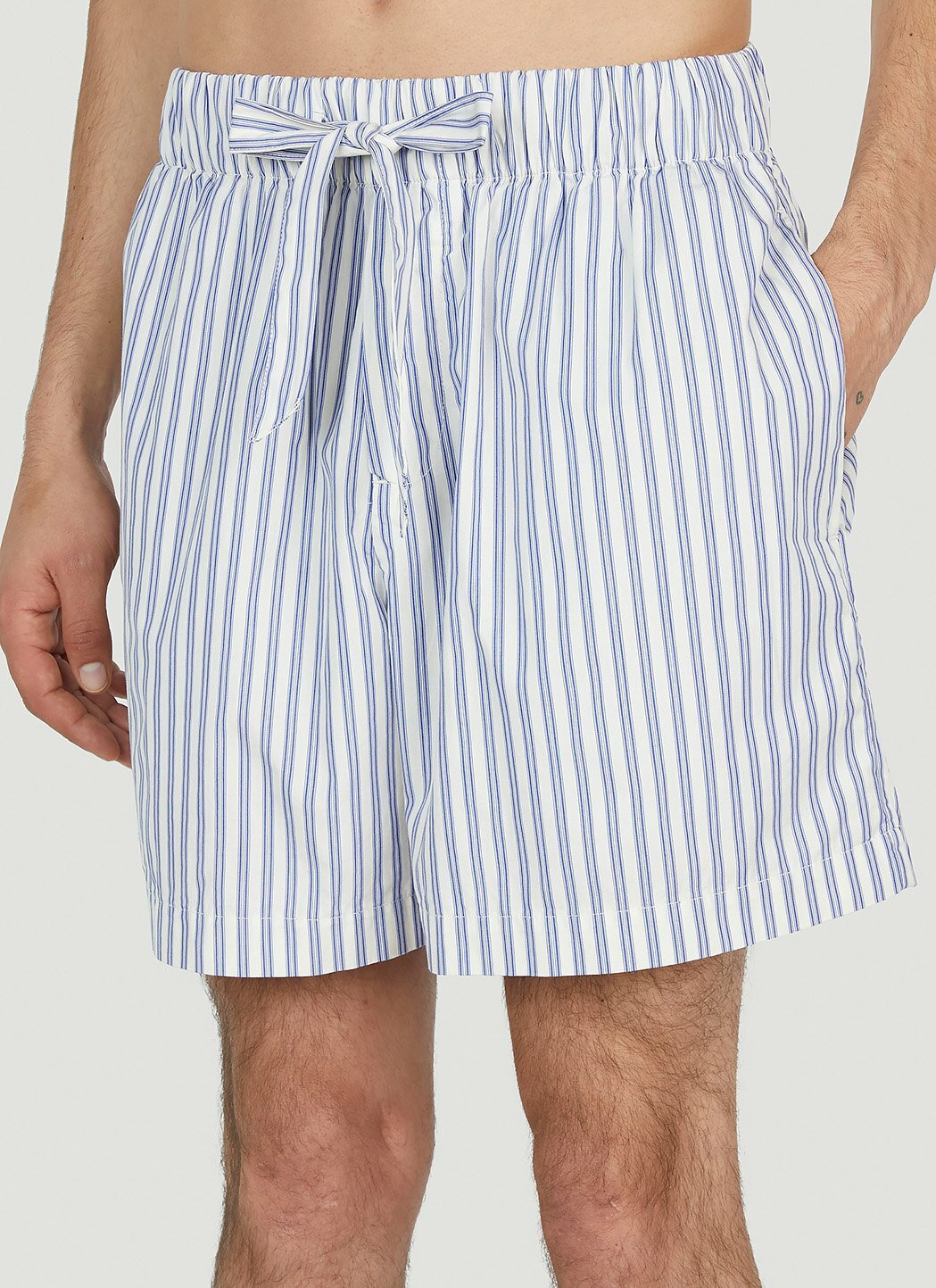 Tekla Skagen Stripes Shorts