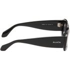 ALAÏA Black Rectangular Sunglasses