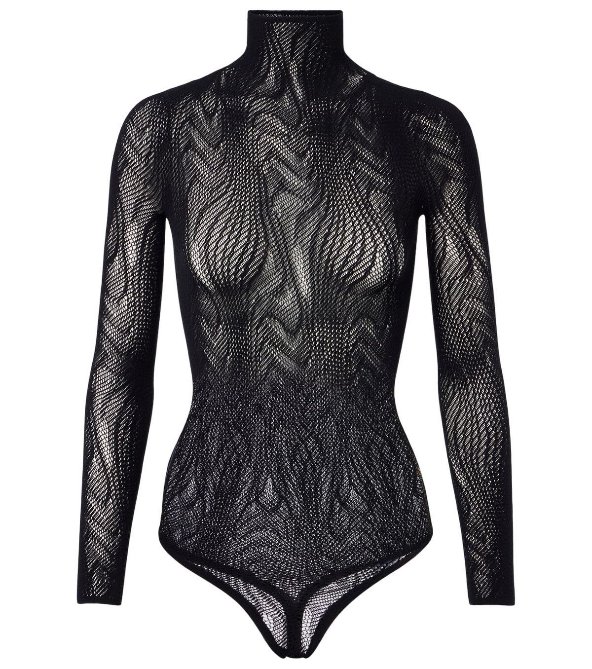 WOLFORD Fatal Draping String Bodysuit Wolford