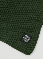 Compass Patch Scarf in Green