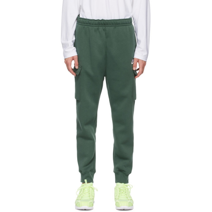 Photo: Nike Green Fleece Sportswear Club Cargo Pants