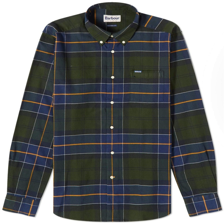 Photo: Barbour Men's Lutsleigh Check Shirt in Forest