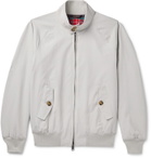 Baracuta - G9 Cotton-Blend Harrington Jacket - Gray