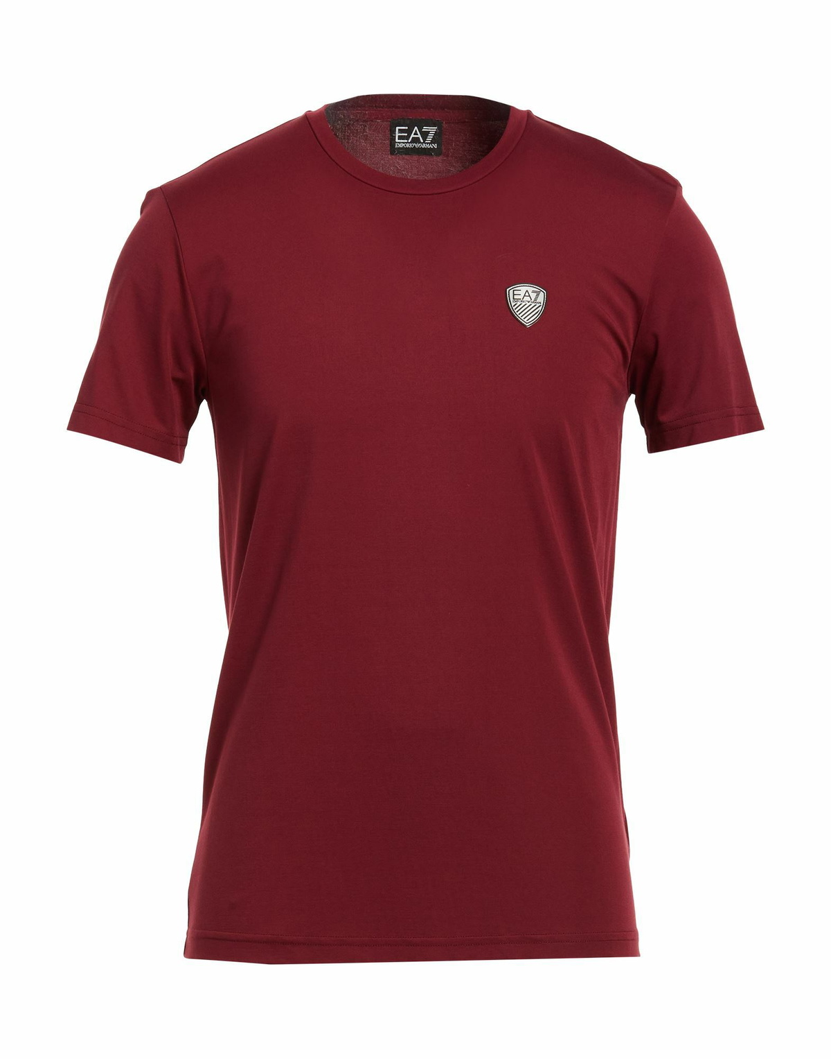 Ea7 Mens T-shirt Burgundy