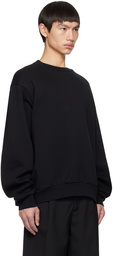 Acne Studios Black Crewneck Sweatshirt