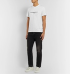 Givenchy - Slim-Fit Logo-Print Cotton-Jersey T-Shirt - White