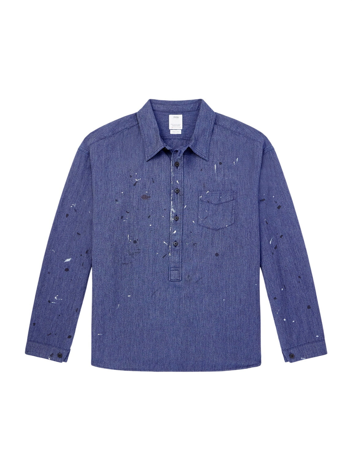 Visvim - Langer Cotton-Chambray Shirt - Gray Visvim