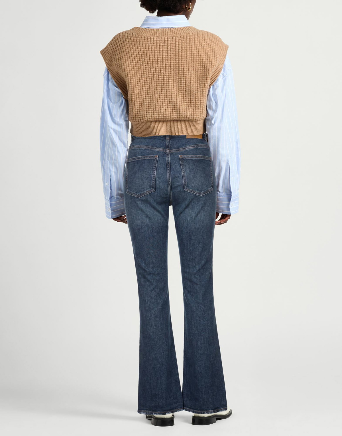 Maje Womens Jeans in Blue