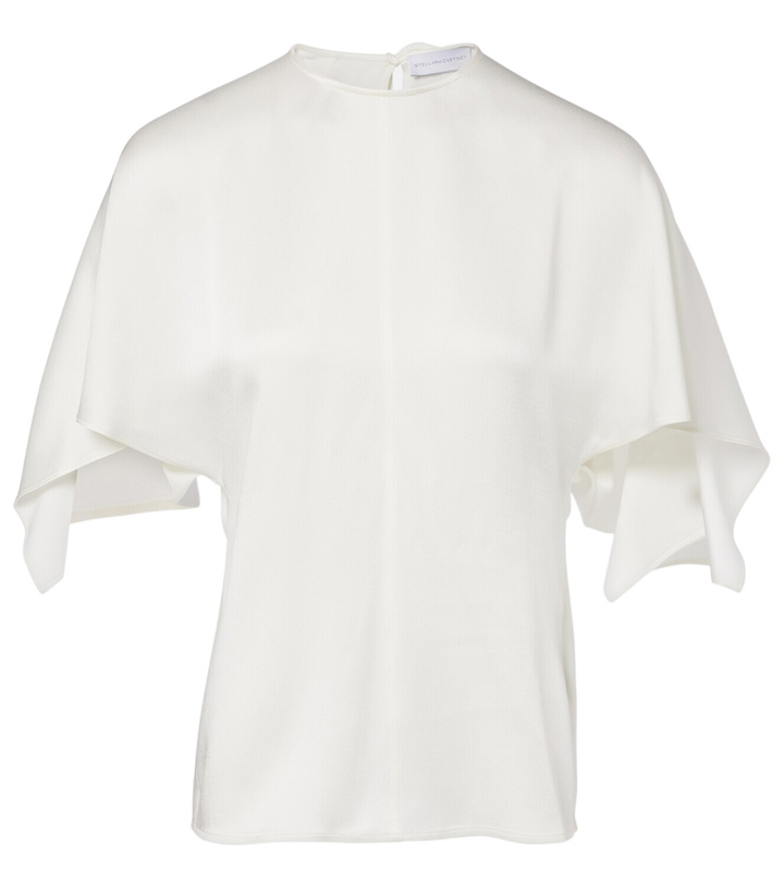 Photo: Stella McCartney Open-back satin top