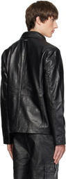 Deadwood Black Gobi Leather Jacket