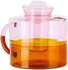 Fazeek Pink & Orange Two Tone Teapot