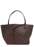 Mansur Gavriel Everyday Grained Leather Tote bag - Chocolate - One Size