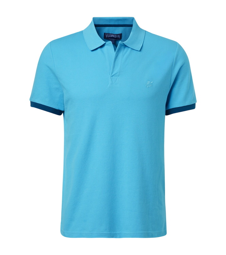 Photo: Vilebrequin Palatin cotton piqué polo shirt