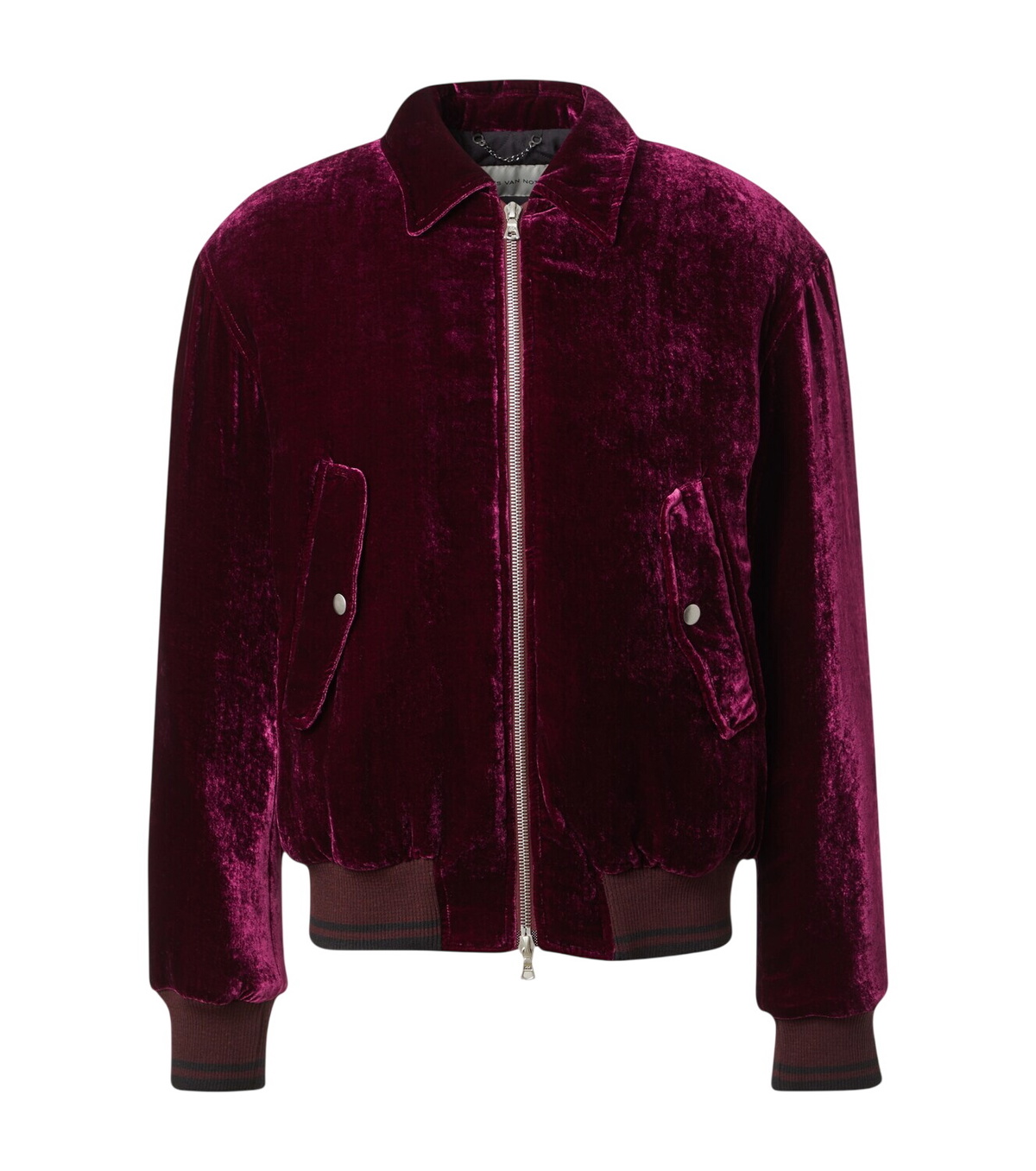 【美品】DRIES VAN NOTEN 24ss VORRIE BIS JKT Dries Van Noten Ruberta Bis Coat in Cherry | Santa Fe Dry