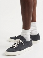 Common Projects - Original Achilles Waxed-Suede Sneakers - Black