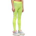 Off-White Yellow Seamless Running Off Active Leggings