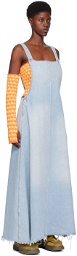 ERL Blue Levi's Edition Heritage Denim Maxi Dress