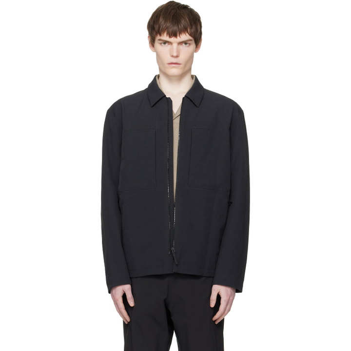 Photo: Veilance Black Mionn Softshell Overshirt
