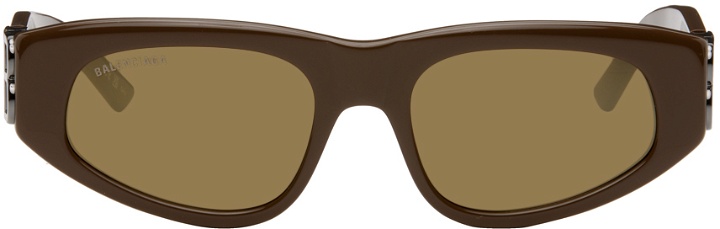Photo: Balenciaga Brown Dynasty D-Frame Sunglasses