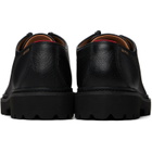 Hugo Black Tumbled Leather Derbys