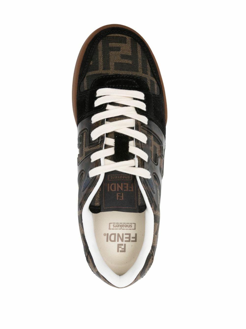 FENDI - Fendi Match Leather Sneakers Fendi