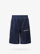 Palm Angels Bermuda Shorts Blue   Mens