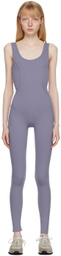 VAARA Purple Sculpting Unibody Jumpsuit