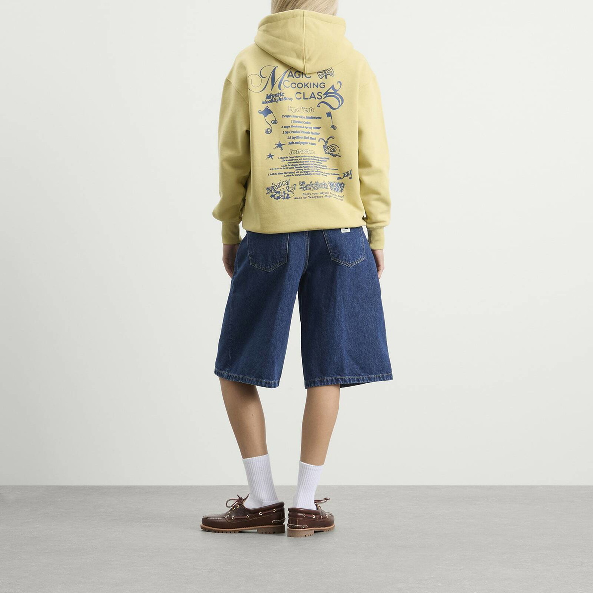 YESEYESEE Women's Y.E.S Magical Hoodie in Light Mustard