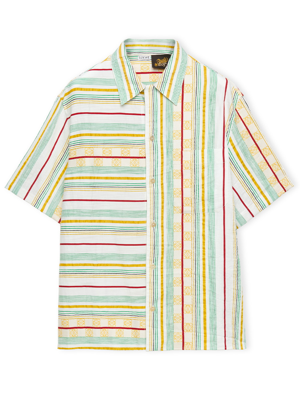 LOEWE PAULA'S IBIZA - Short Sleeve Striped Shirt Loewe