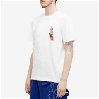 JW Anderson Men's Gnome Chest T-Shirt in White