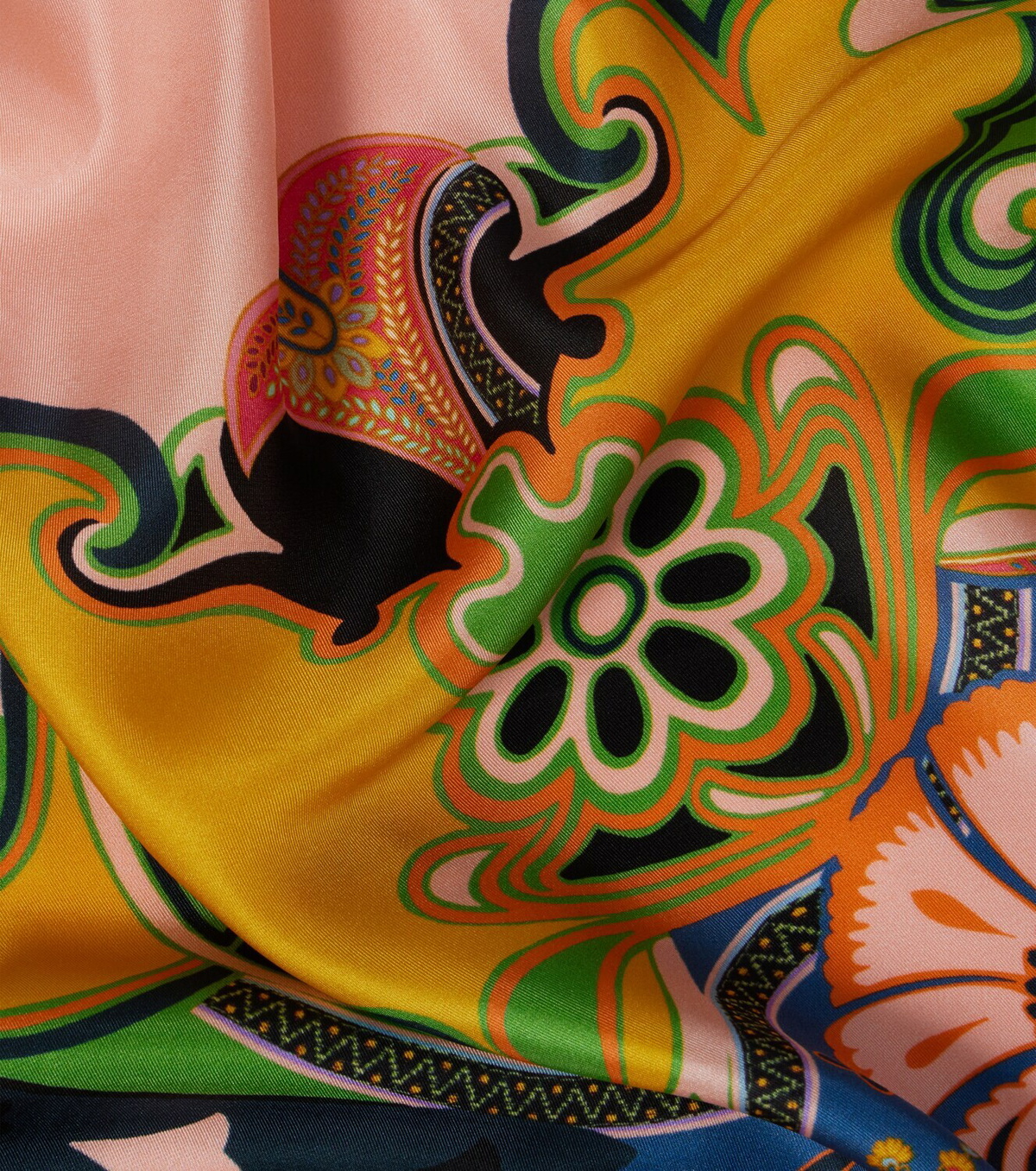 Etro Norma printed silk twill scarf