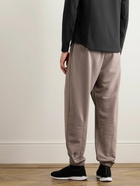 ON - Club Tapered Organic Cotton-Blend Jersey Sweatpants - Neutrals