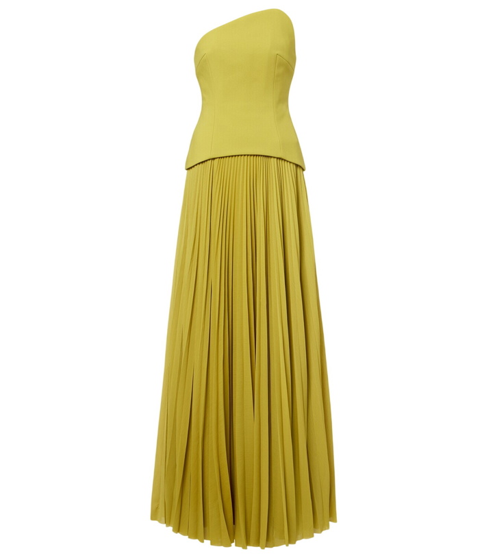 Photo: Solace London Britt pleated maxi dress