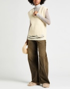 Kimhekim Womens Sweater Cream