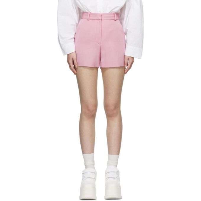 Photo: Stella McCartney Pink Wool Tailored Shorts