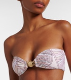 Pucci Iride bandeau bikini top
